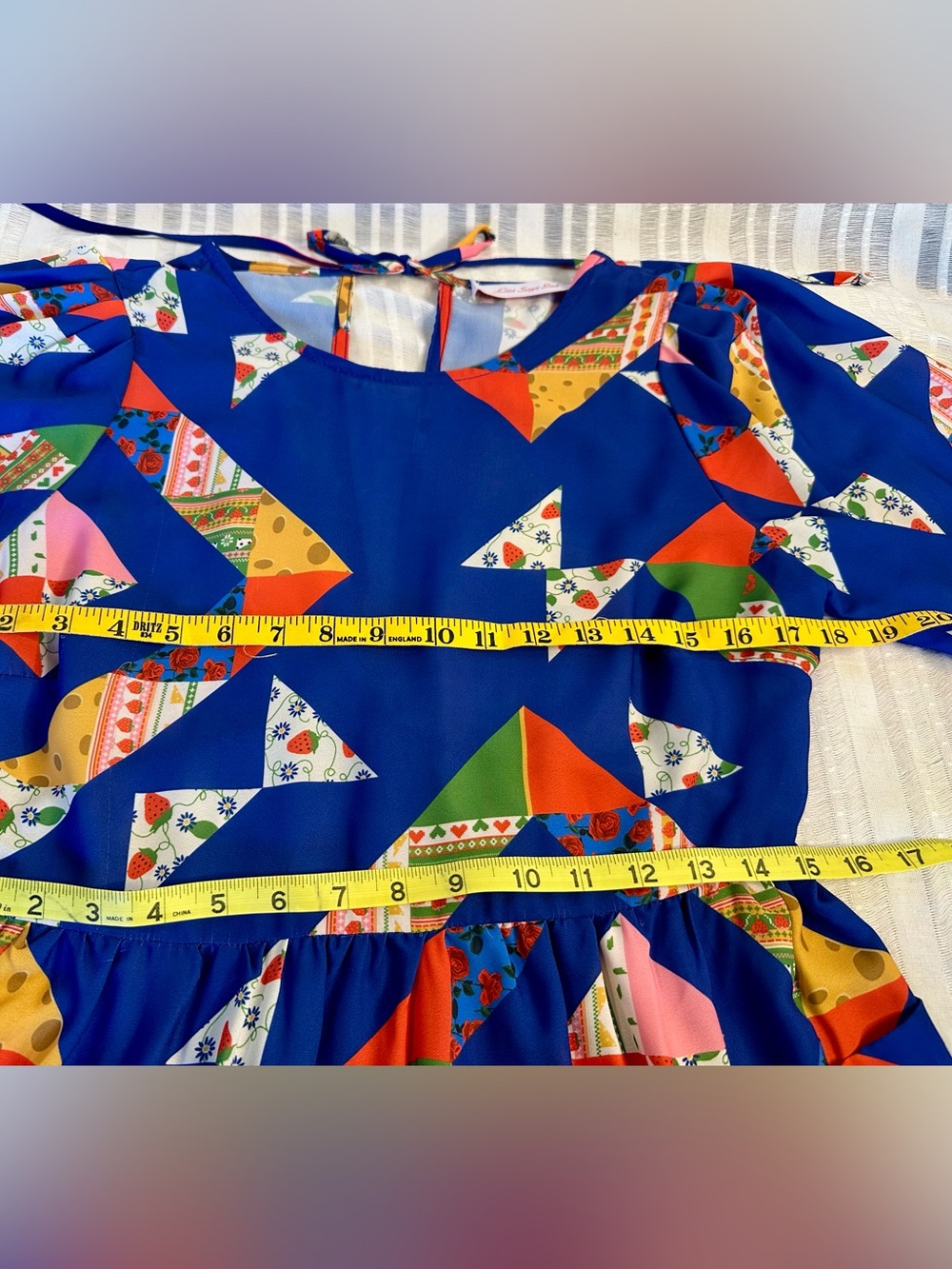 Lisa Says Gah Maxine Midi Dress Alpine Quilt - Picture 9 of 12